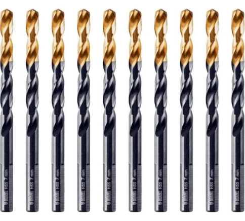 Сверло по металлу HSS Tin Golden Tip 7мм Denzel фото 1