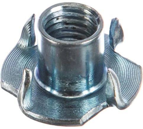 Гайка мебельная М10 крыльчатая врезная ОЦ DIN1624, 10 шт. фото 6