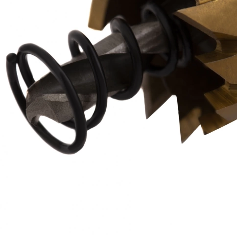 Коронка по металлу HSS 29 мм нитридтитановое покрытие Denzel фото 3