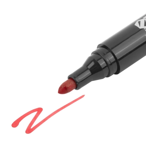 Маркер строительный перманентный красный фото 2