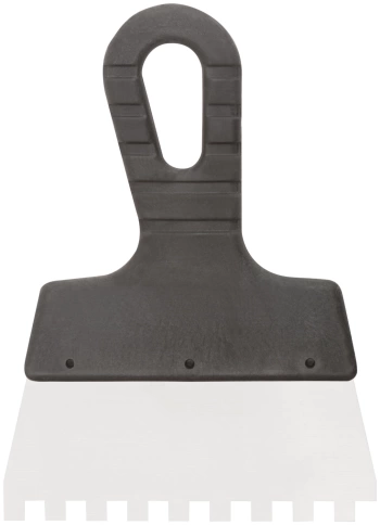 Шпатель фасадный нержавеющий зубчатый / зуб фото 9