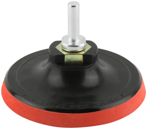 Насадка мягкая с липучкой для АГШК Cutop Special 100 мм  фото 1