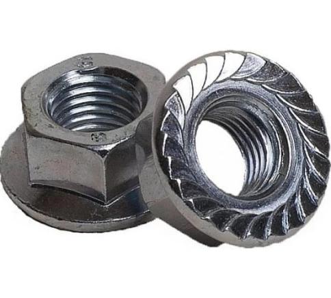 Гайка с фланцем нержавеющая М5 DIN 6923 (10 шт.) фото 7