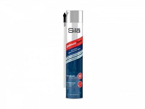 Пена монтажная бытовая всесезонная Sila HOME OPTIMUM FOAM 750 мл фото 1