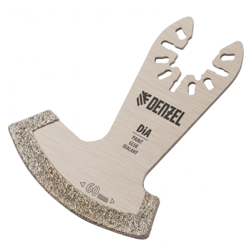 Насадка-шабер для МФИ режущая сегментная DiA ширина 60 мм по камню и плитке Denzel фото 1