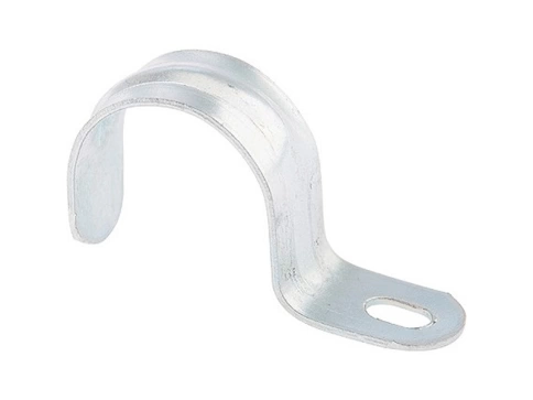 Скоба однолапковая 48 мм металлическая, 10 шт. фото 4