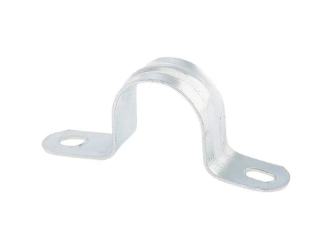 Скоба металлическая двухлапковая 14-15 мм для кабеля, 10 шт фото 4