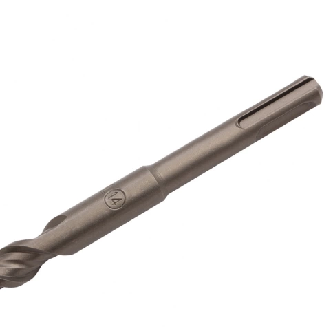 Бур по бетону Cobalt W-tip, двойная спираль, SDS-Plus, 14х260 мм Denzel  фото 3