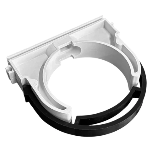 Крепеж-клипса для трубы с фиксатором d50 мм фото 2