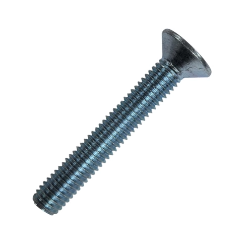 Винт потай 8х40 мм DIN 7991 класс прочности 8.8, полная резьба, оцинкованный фото 1