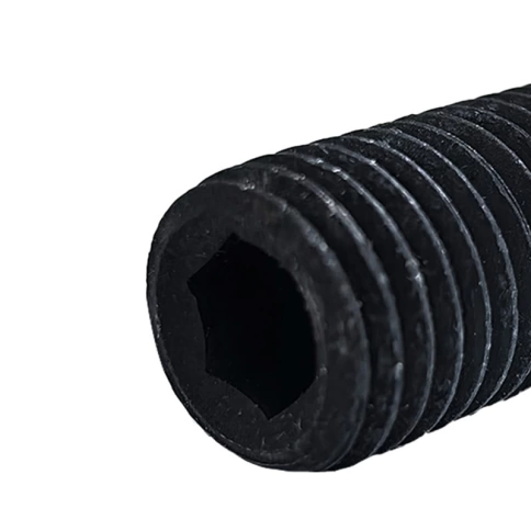 Винт установочный с внутр. шестигранником 3х6 мм, класс прочности 12.9 DIN 914 черный фото 3