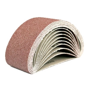 Шлифлист на тканевой основе для ленточных машин 75х533мм Р80 3 шт фото 1