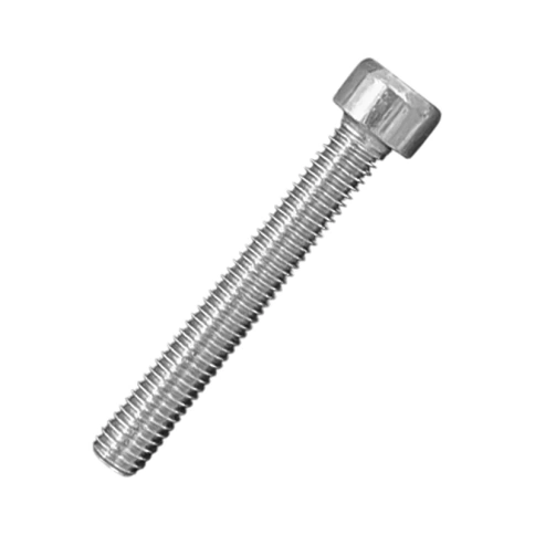 Винт с внутренним шестигранником 5х30 мм класс прочности 8.8 DIN 912 полная резьба, оцинкованный фото 1