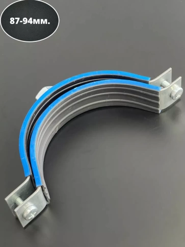 Хомут трубный М10 3 87-94 сантехнический , 5 шт. фото 3