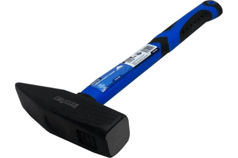 Молоток слесарный, фиберглас.обрезин.рук. 1000 гр. фото 1