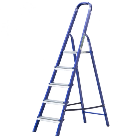 Стремянка 5 ступеней, стальная Сибртех фото 3