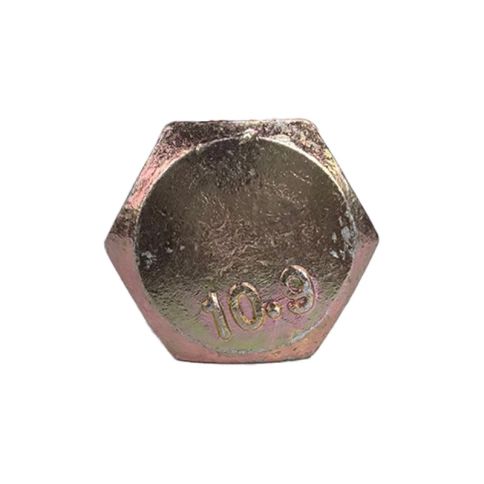 Болт М10х1,0х70 мм, класс прочности 10.9 DIN 960, неполная резьба, оцинкованный фото 2